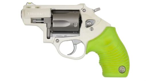 TAURUS MODEL 85 PROTECTOR POLY 38 SPECIAL REVOLVER WITH WHITE FRAME