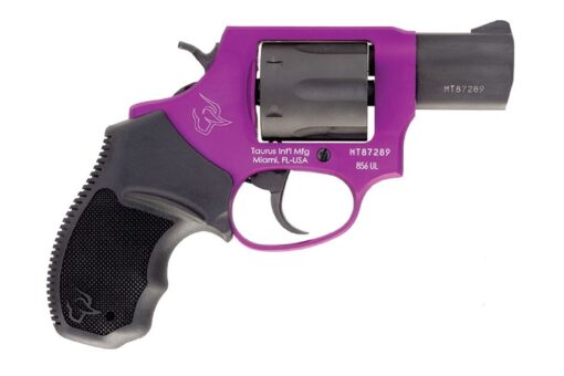 TAURUS 856 ULTRA LITE 38 SPECIAL REVOLVER WITH VIOLET/BLACK FINISH