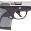 TAURUS SPECTRUM .380 AUTO BLACK PISTOL WITH STAINLESS SLIDE AND GRAY GRIPS