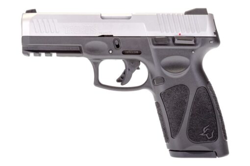 TAURUS G3 9MM STRIKER-FIRED PISTOL WITH GRAY FRAME AND MATTE STAINLESS SLIDE